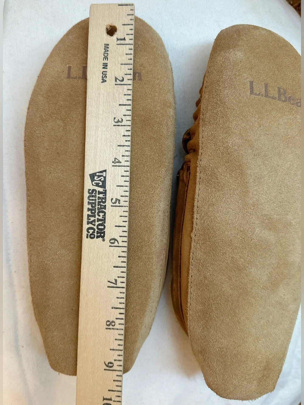 LL BEAN Wicked Good Slippers - Kids Kid’s Size 5- Shearling Sheepskin L.L.Bean